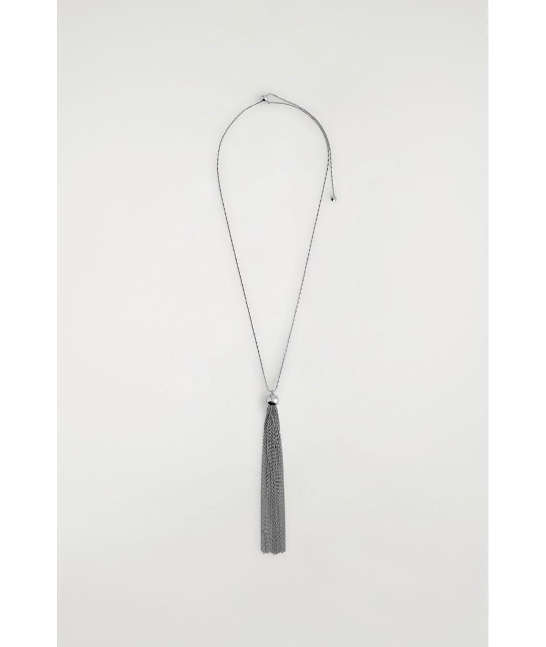 COS Серебряное латунное колье, фото 5