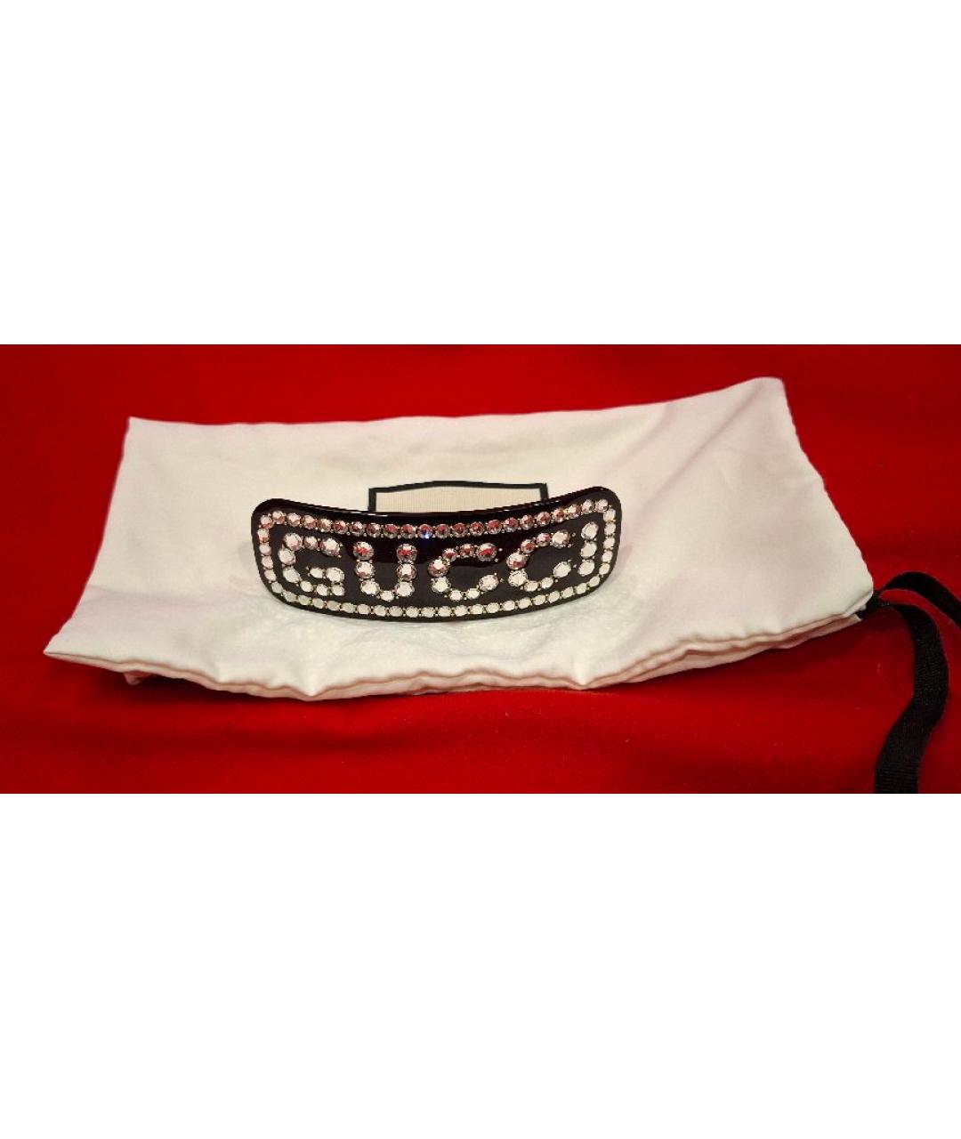 GUCCI Черная заколка, фото 4