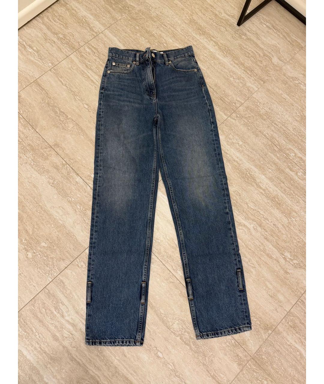 IRO Темно-синие прямые джинсы, фото 4