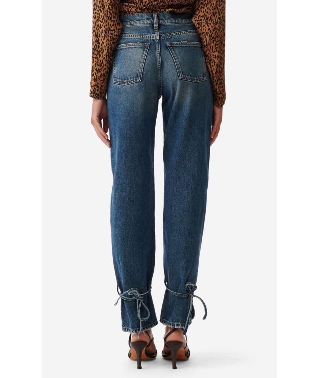 IRO Темно-синие прямые джинсы, фото 3