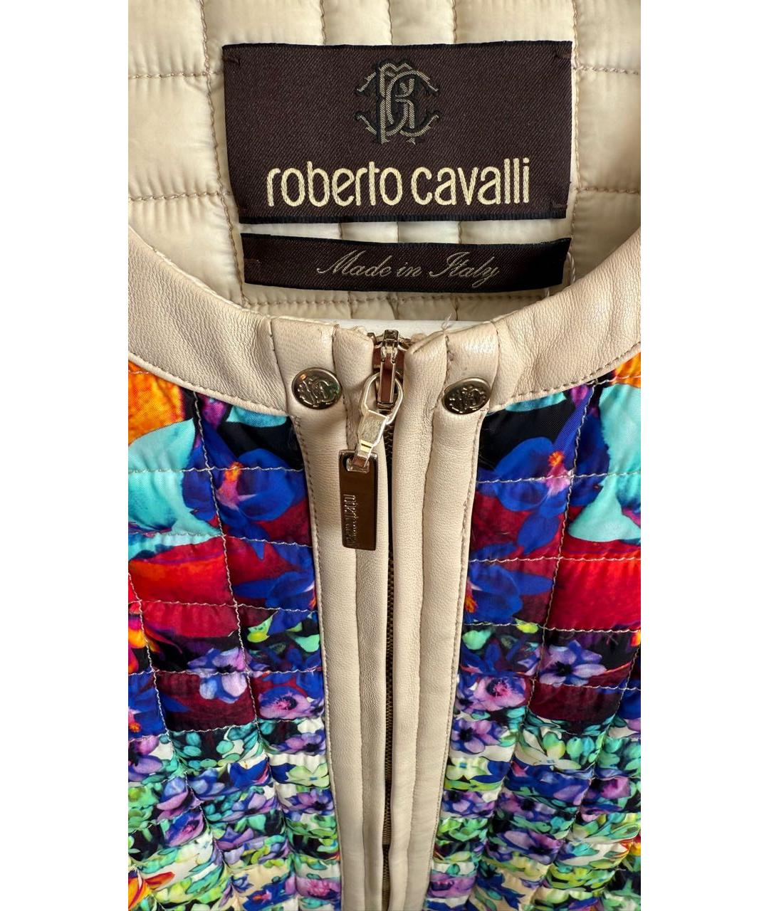 ROBERTO CAVALLI Мульти полиамидовая куртка, фото 4