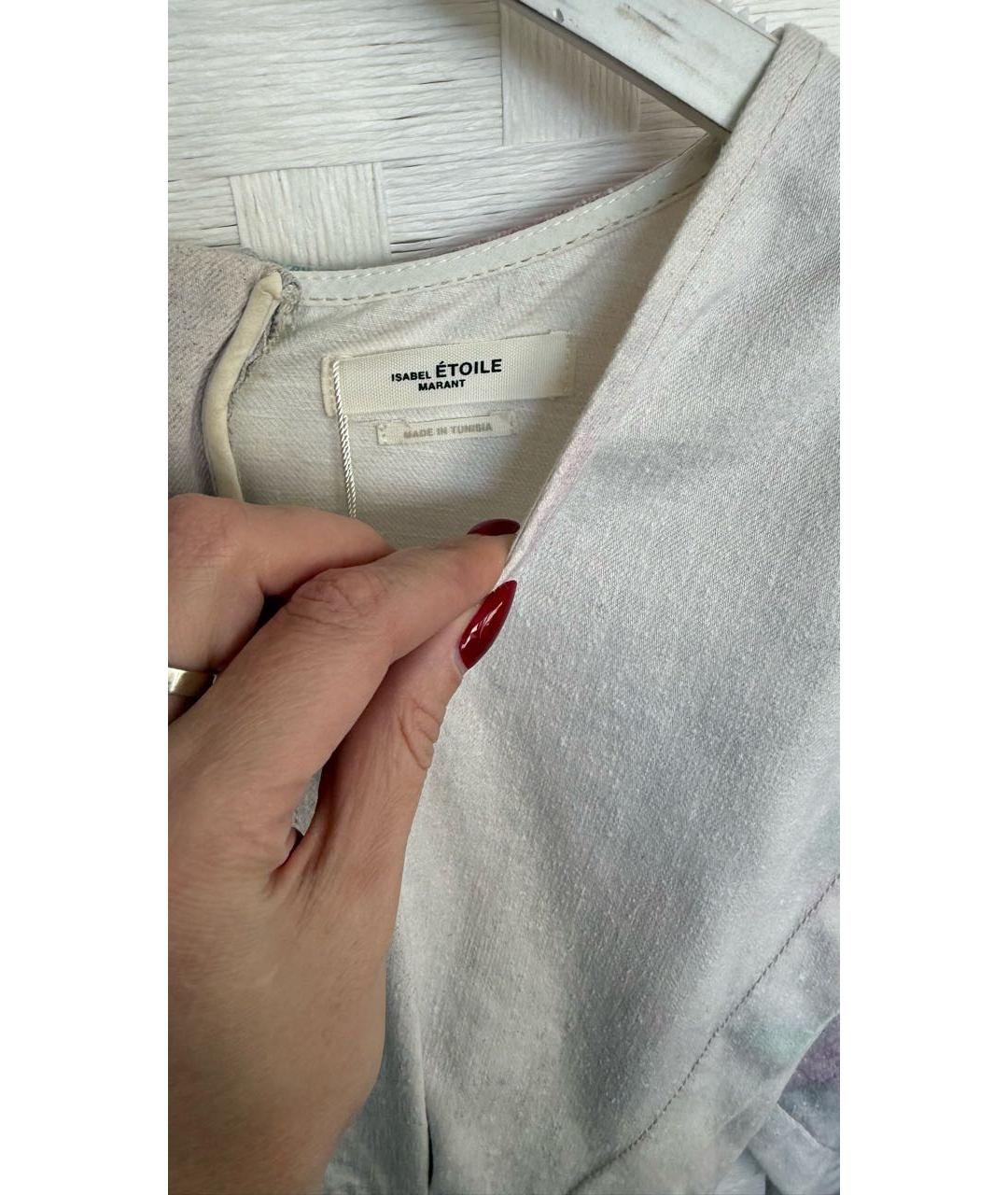 ISABEL MARANT Мульти хлопковое повседневное платье, фото 4