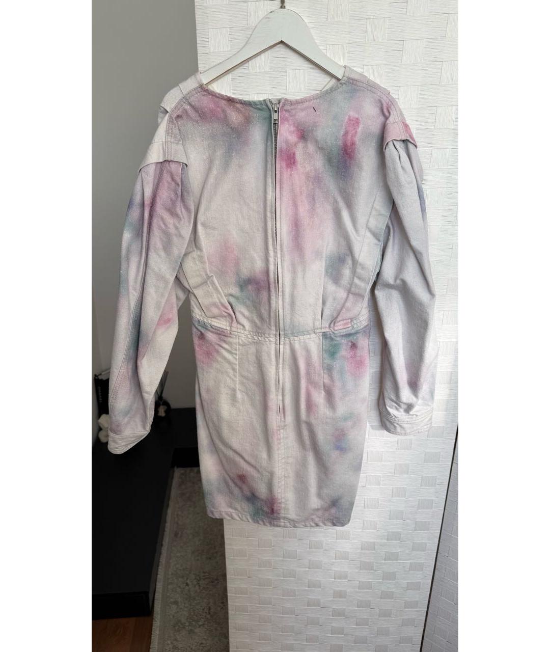 ISABEL MARANT Мульти хлопковое повседневное платье, фото 2