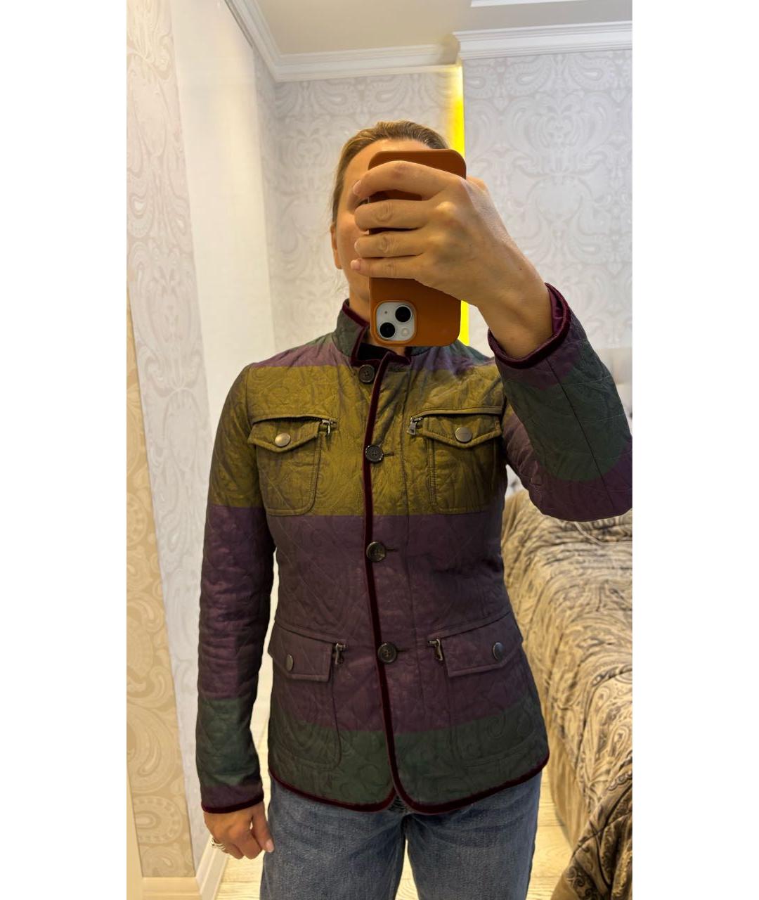 ETRO Мульти шерстяная куртка, фото 7