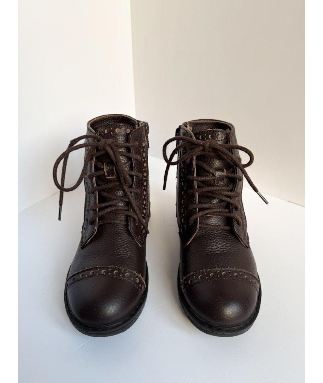 Age Of Innocence Коричневые кожаные ботинки, фото 2