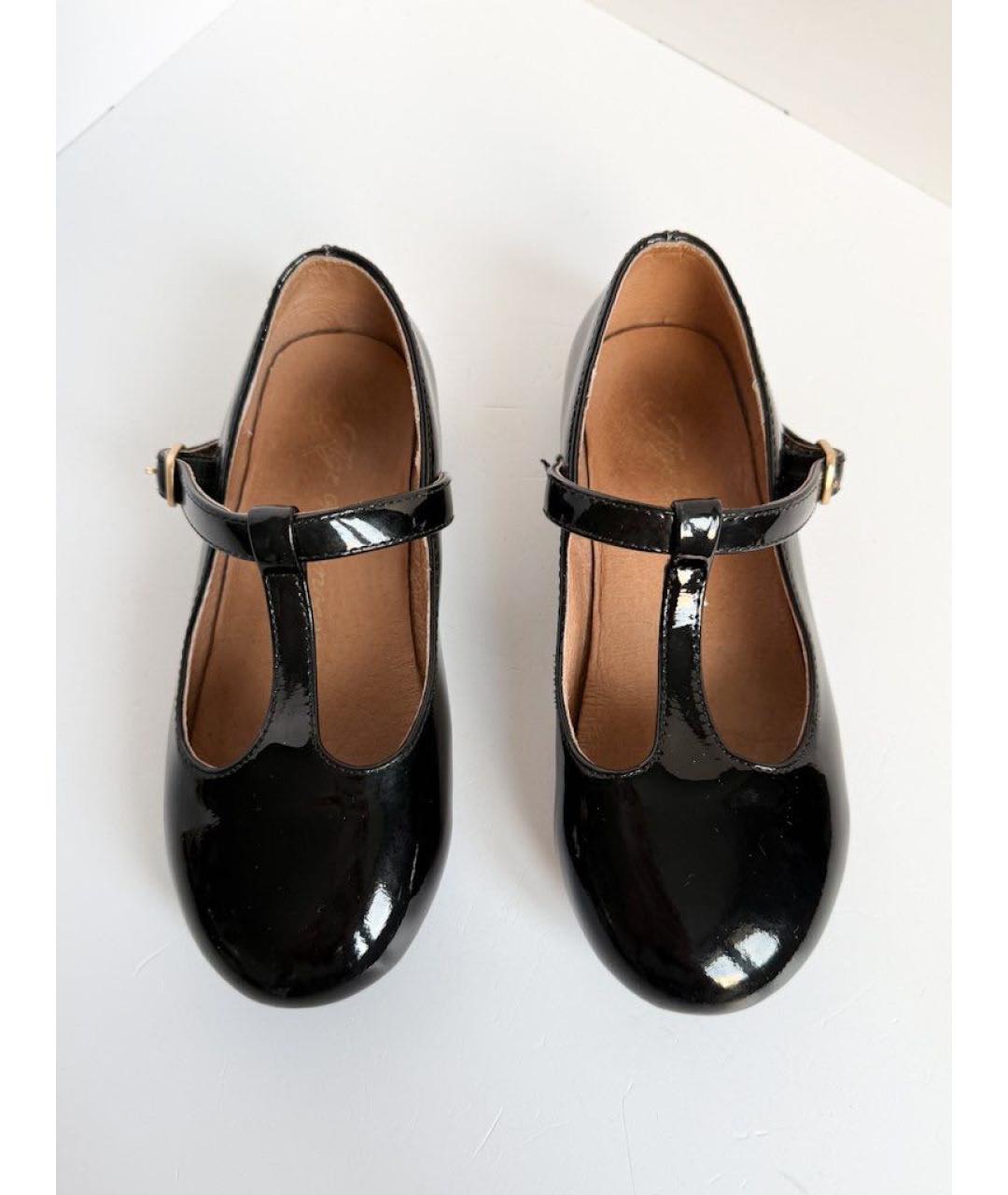 Age Of Innocence Черные туфли из лакированной кожи, фото 3
