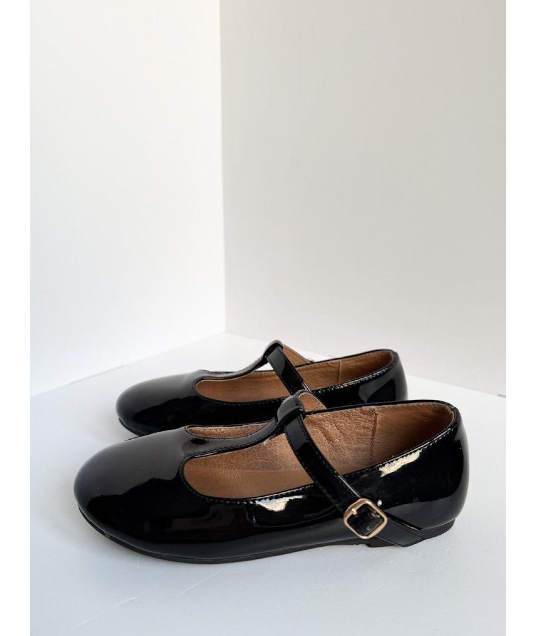 Age Of Innocence Черные туфли из лакированной кожи, фото 5