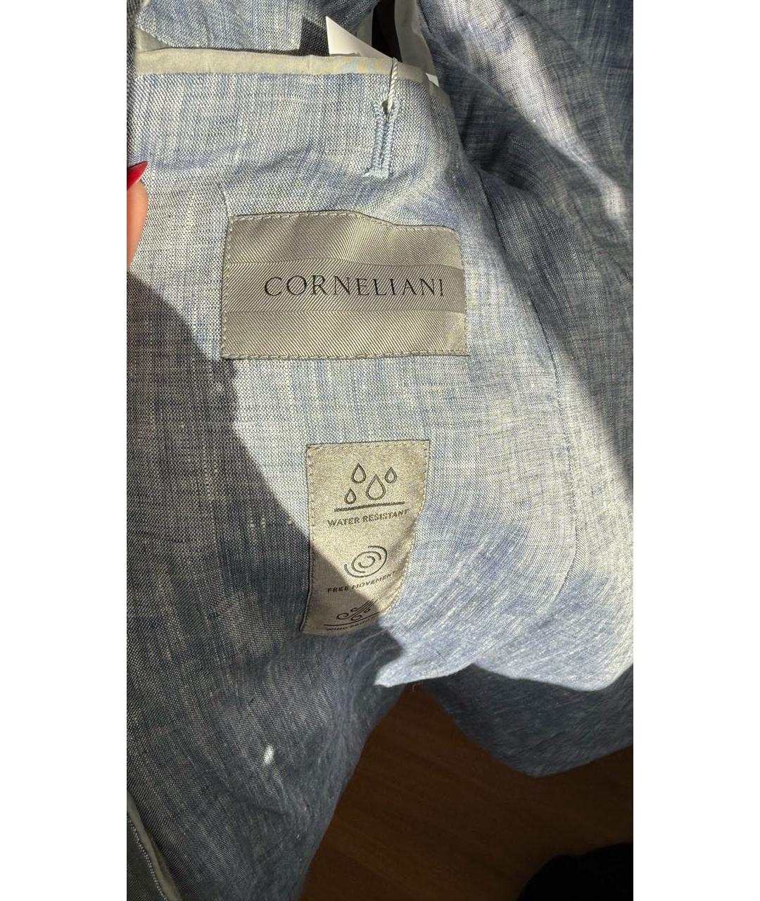 CORNELIANI Серая полиэстеровая куртка, фото 5