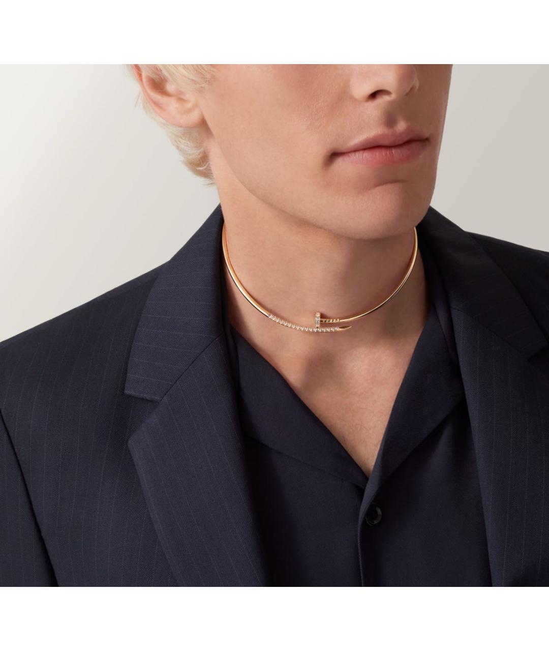CARTIER Золотое колье из желтого золота, фото 2