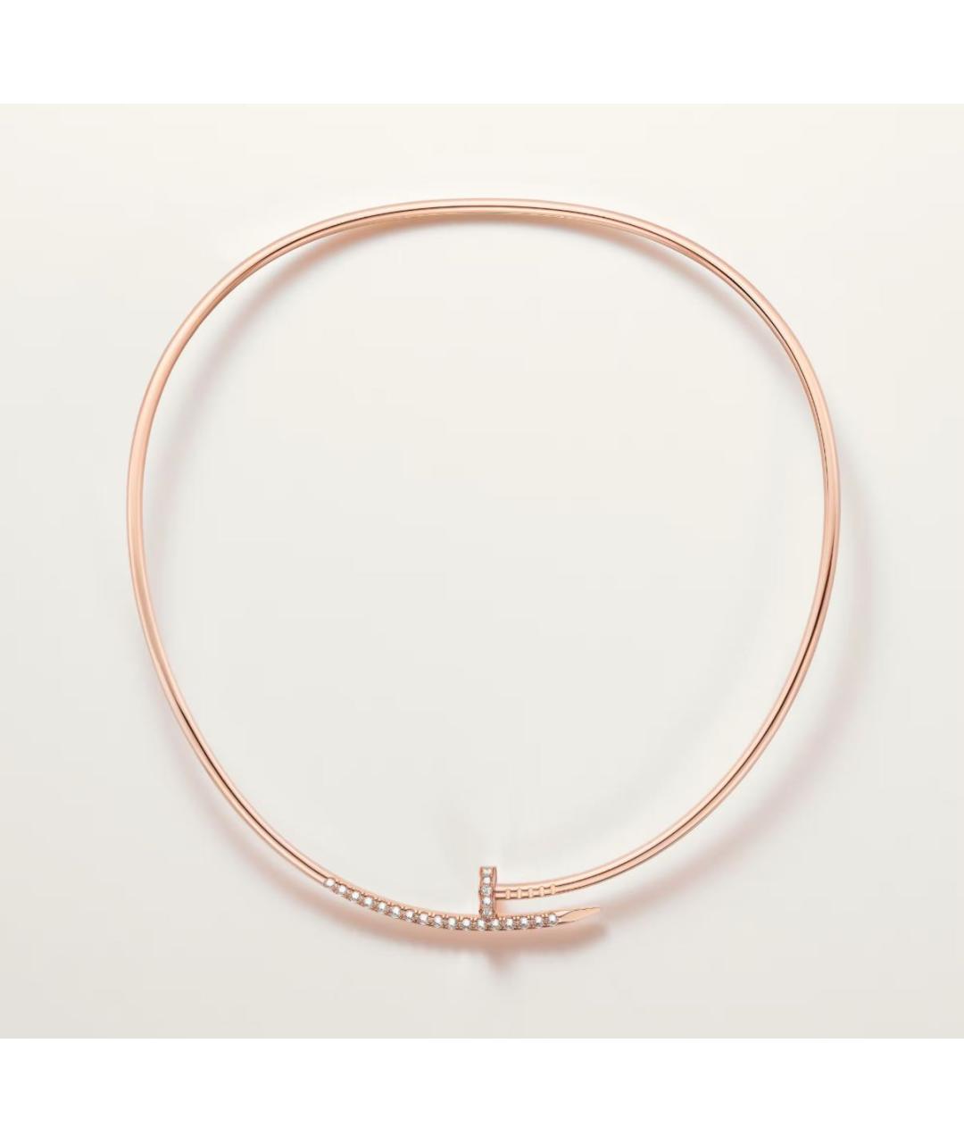 CARTIER Золотое колье из розового золота, фото 3