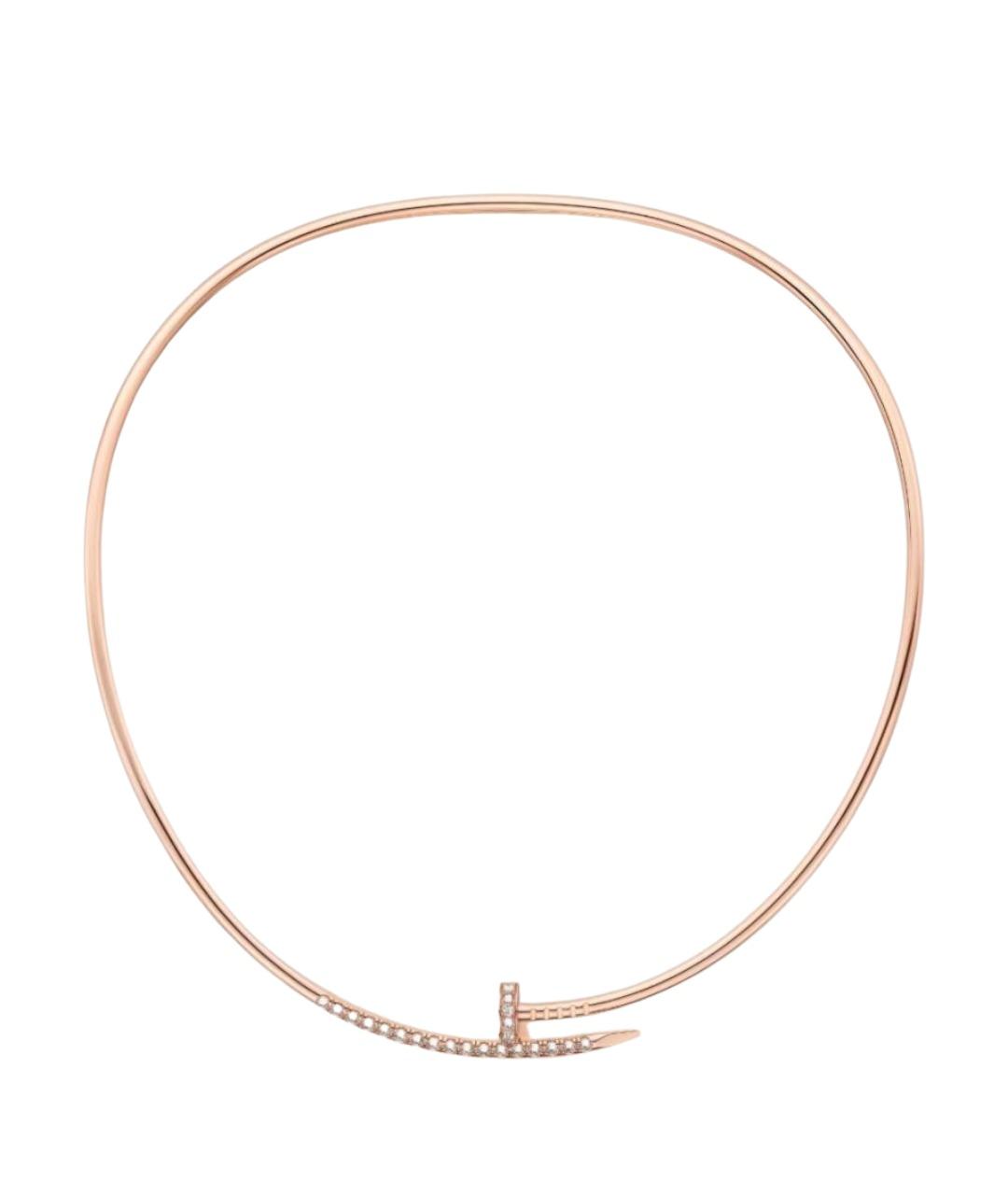 CARTIER Золотое колье из розового золота, фото 1