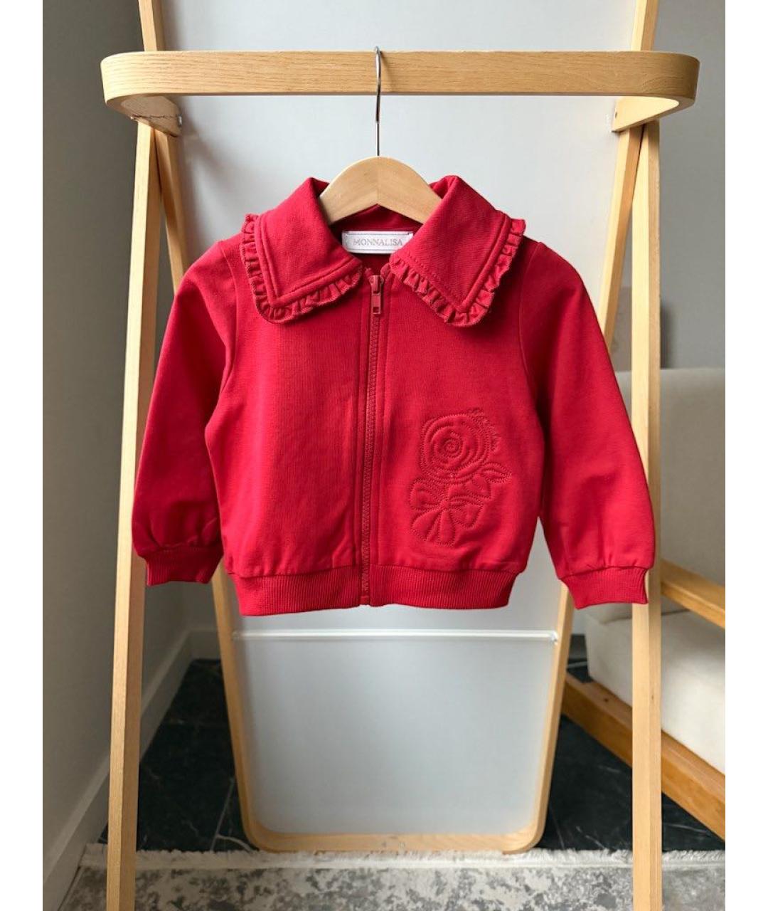 MONNALISA Красный хлопковый комплект, фото 5