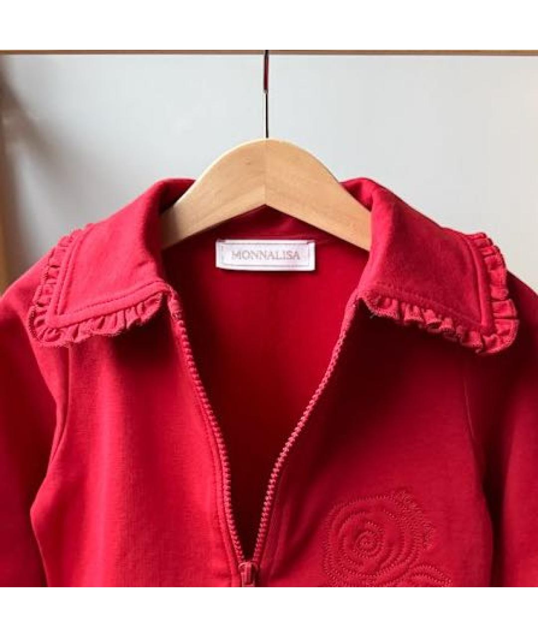 MONNALISA Красный хлопковый комплект, фото 3