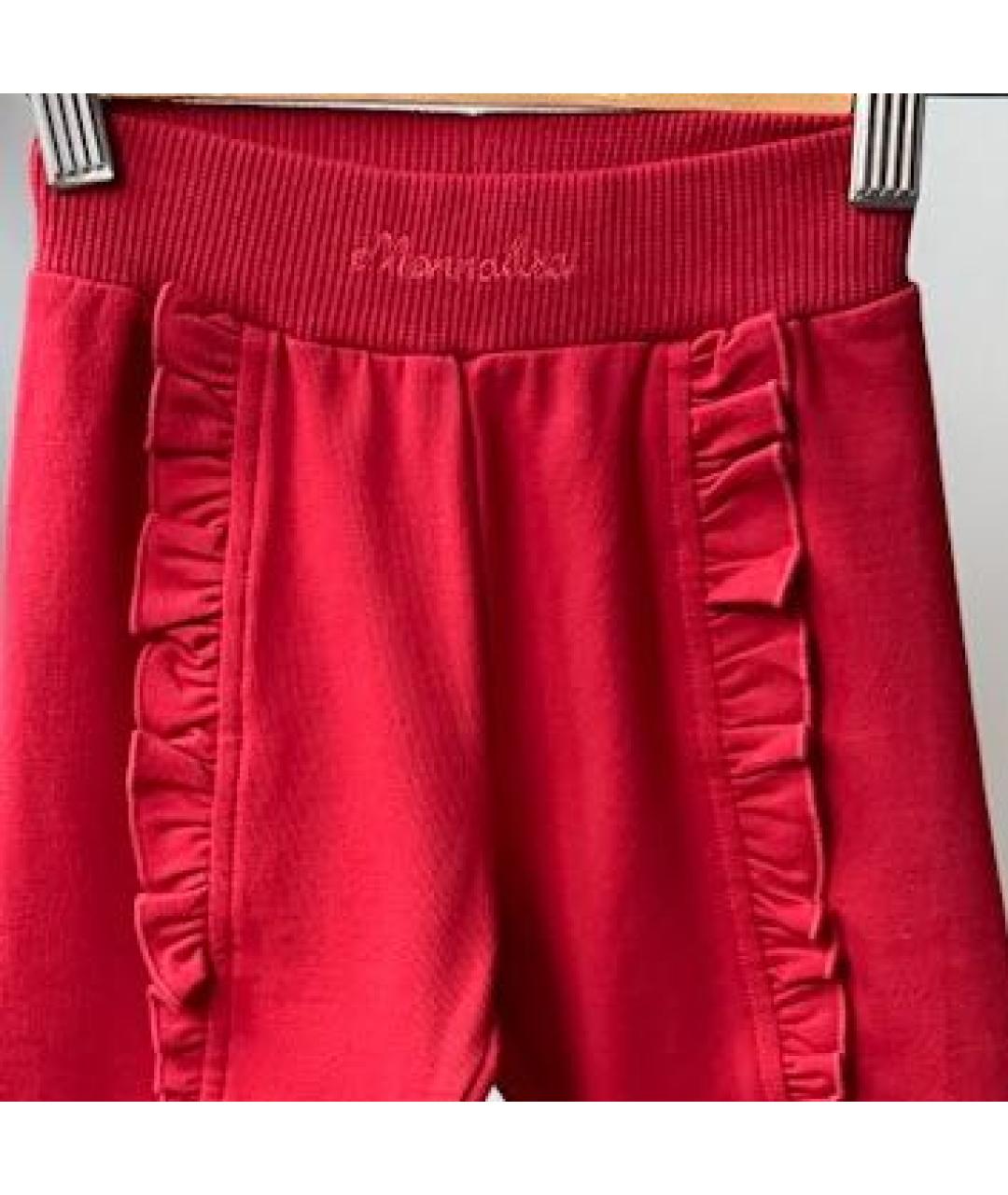 MONNALISA Красный хлопковый комплект, фото 4