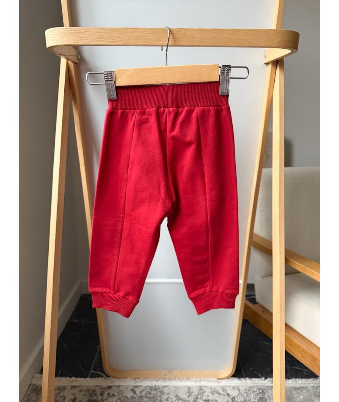 MONNALISA Красный хлопковый комплект, фото 8