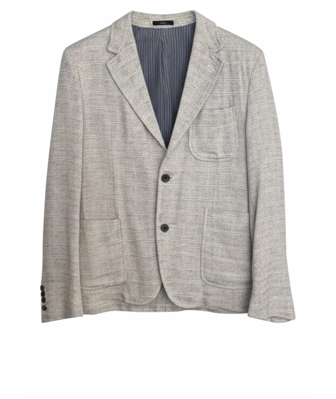 ROBERTO CAVALLI Серый пиджак, фото 1