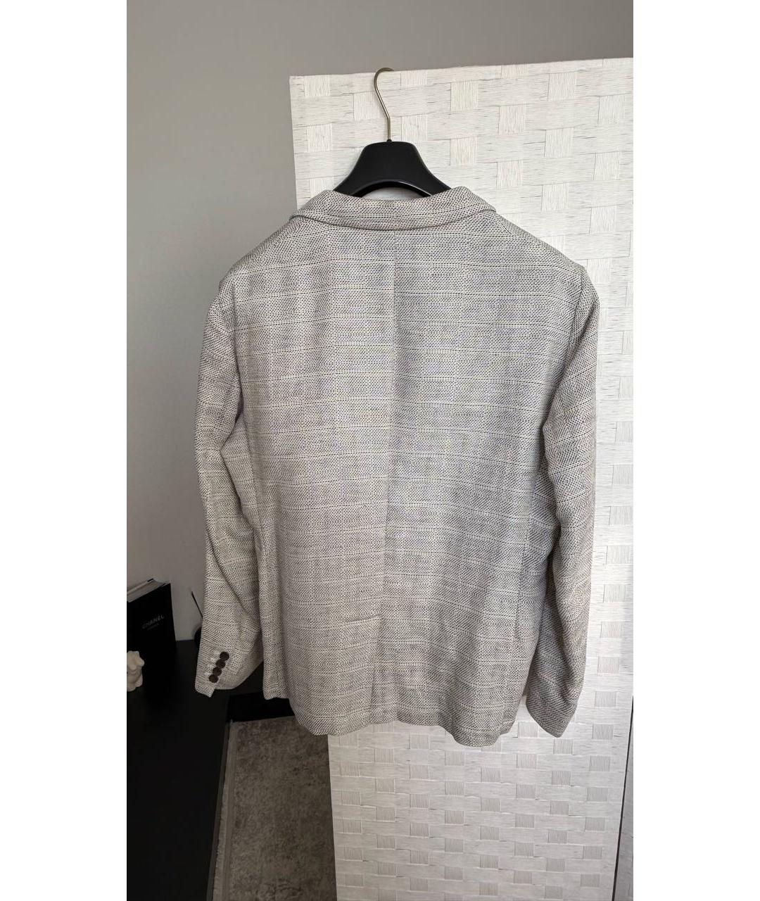 ROBERTO CAVALLI Серый пиджак, фото 2