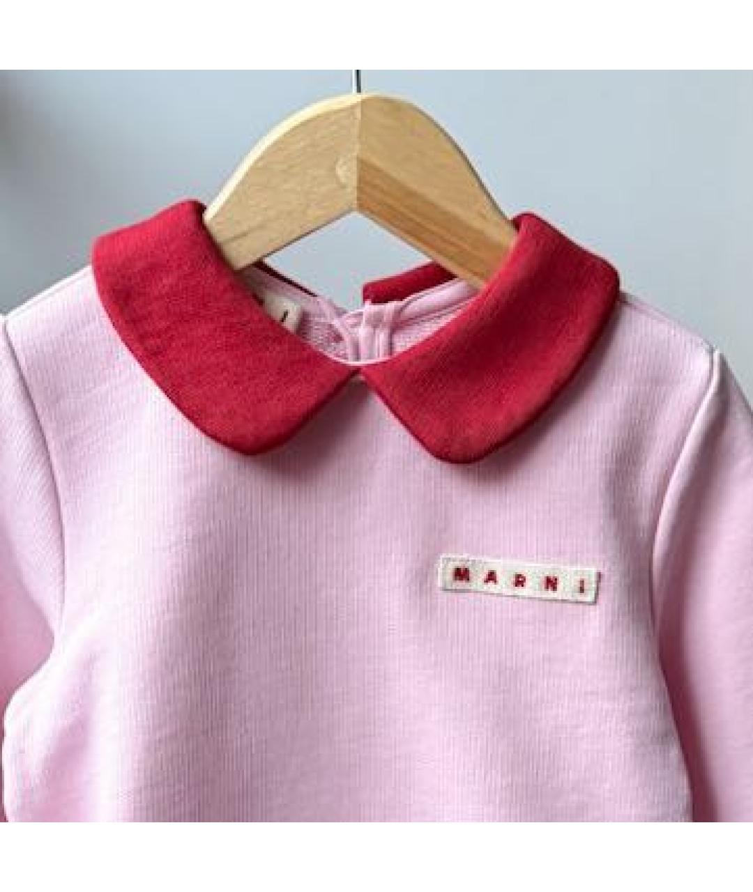 MARNI Красный хлопковый комплект, фото 3