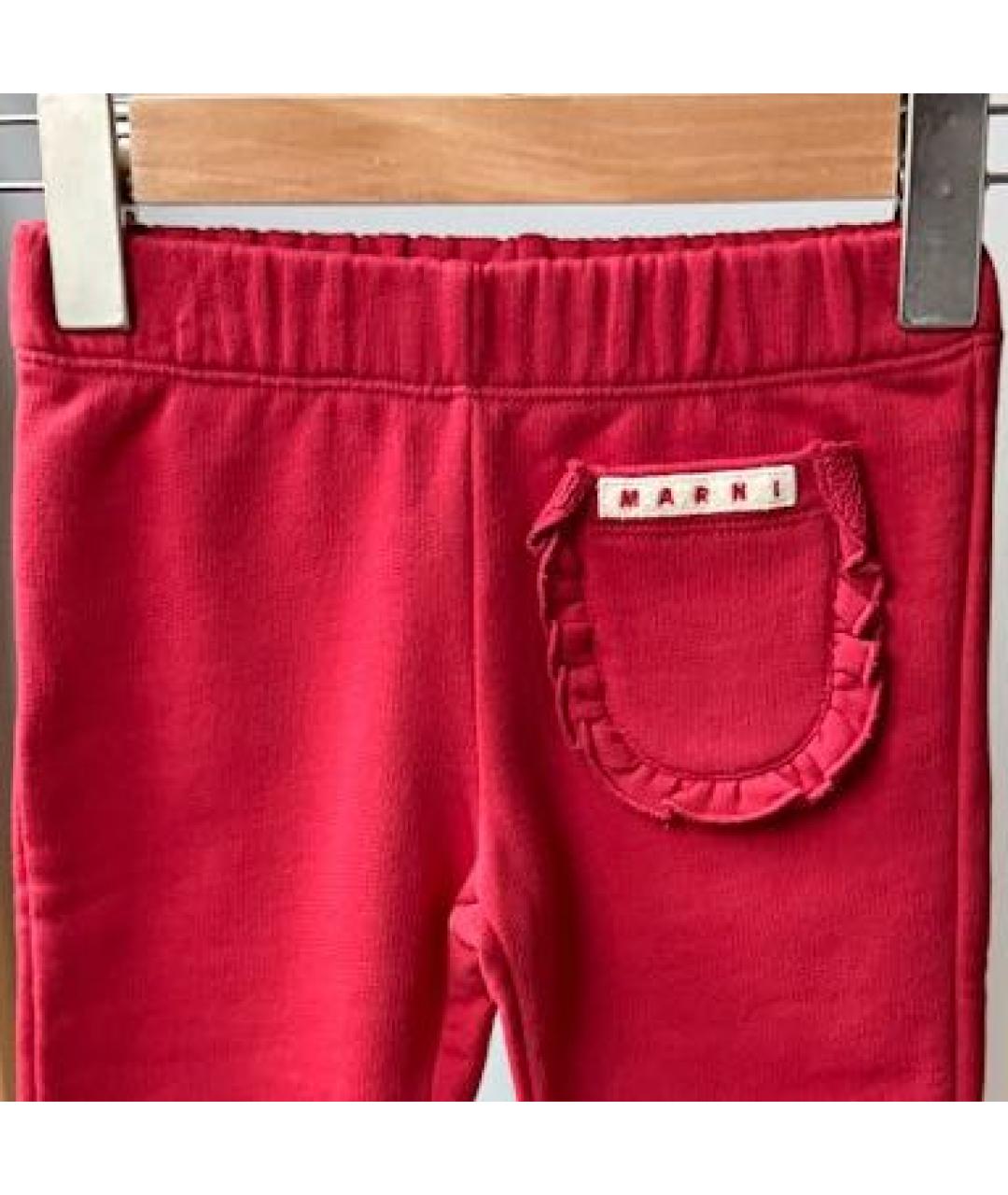 MARNI Красный хлопковый комплект, фото 4