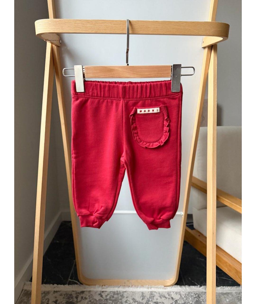 MARNI Красный хлопковый комплект, фото 7