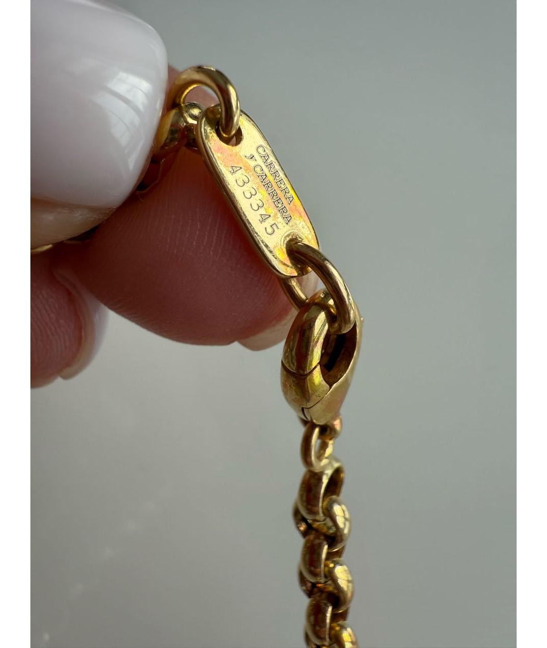 CARRERA Y CARRERA Золотое колье из желтого золота, фото 7