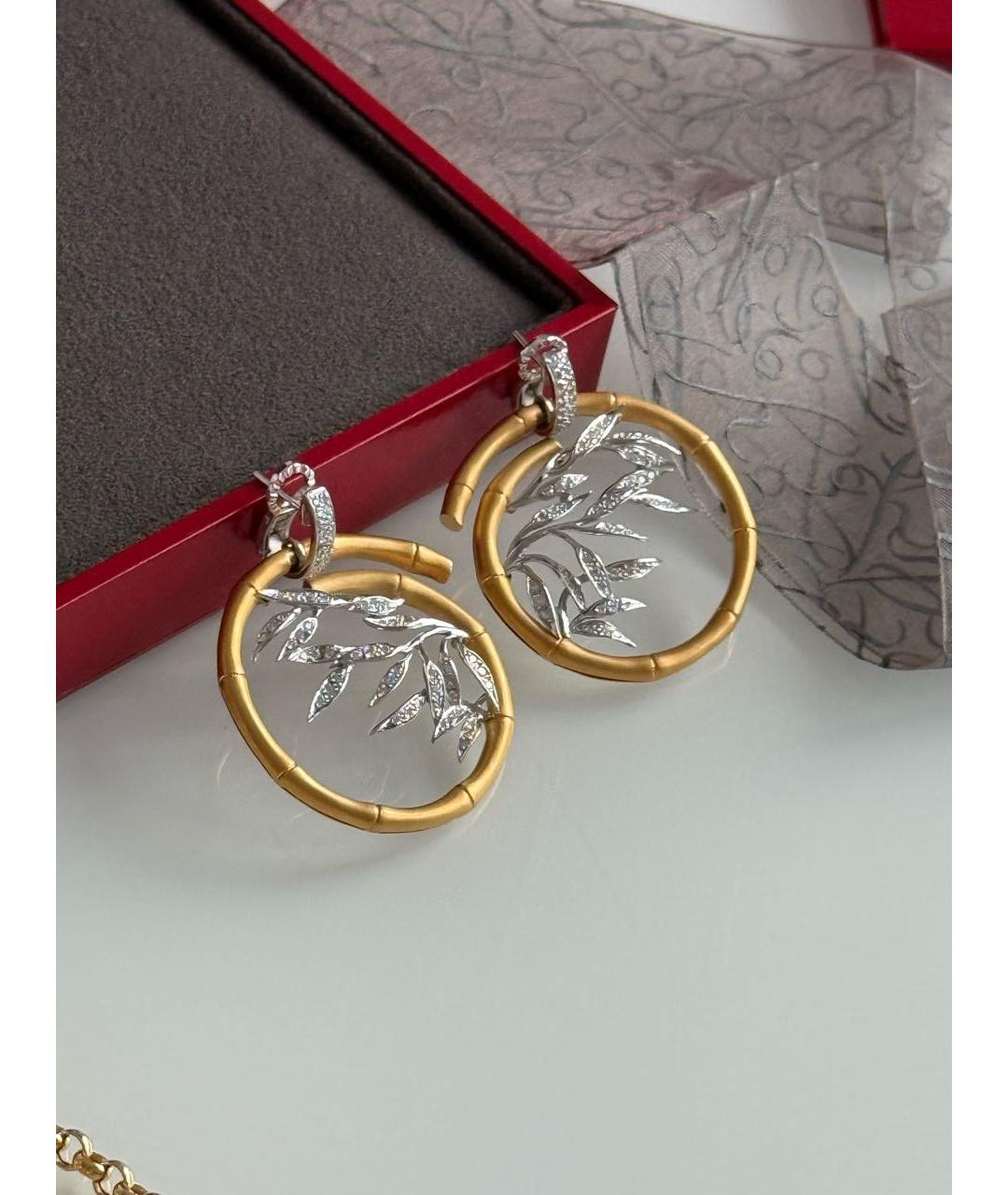 CARRERA Y CARRERA Серьги из желтого золота, фото 9