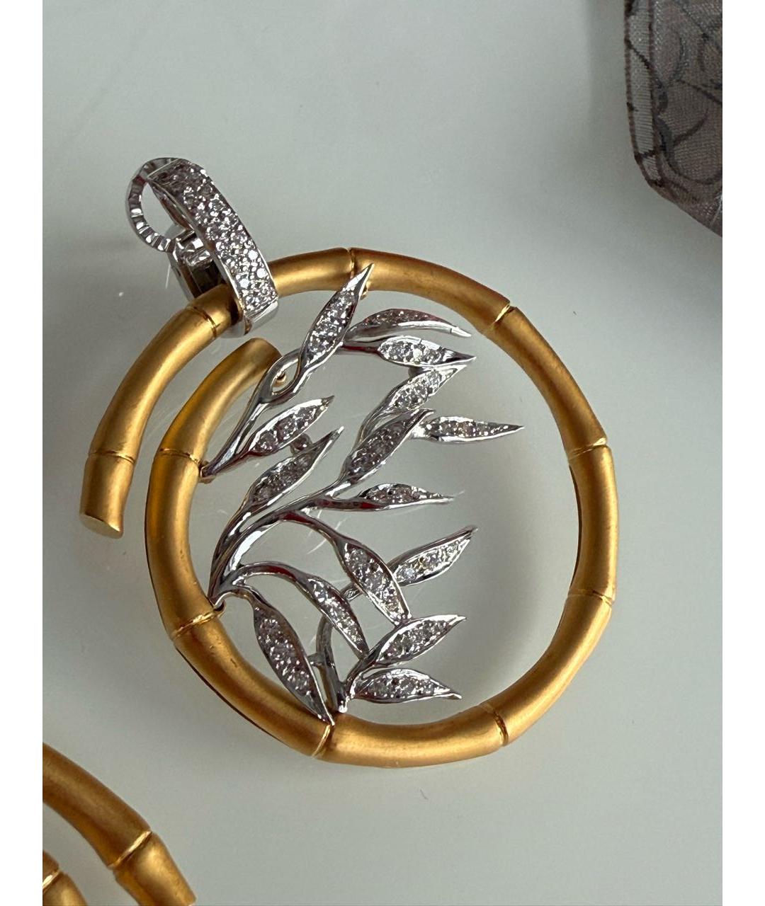 CARRERA Y CARRERA Серьги из желтого золота, фото 6