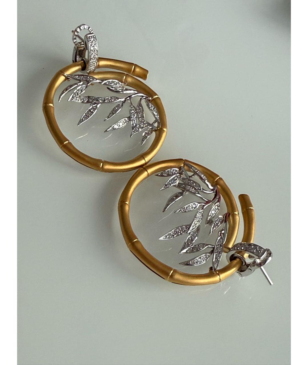 CARRERA Y CARRERA Серьги из желтого золота, фото 3