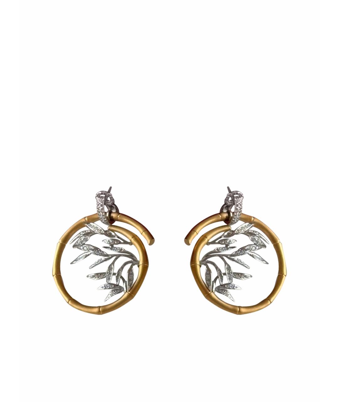 CARRERA Y CARRERA Серьги из желтого золота, фото 1