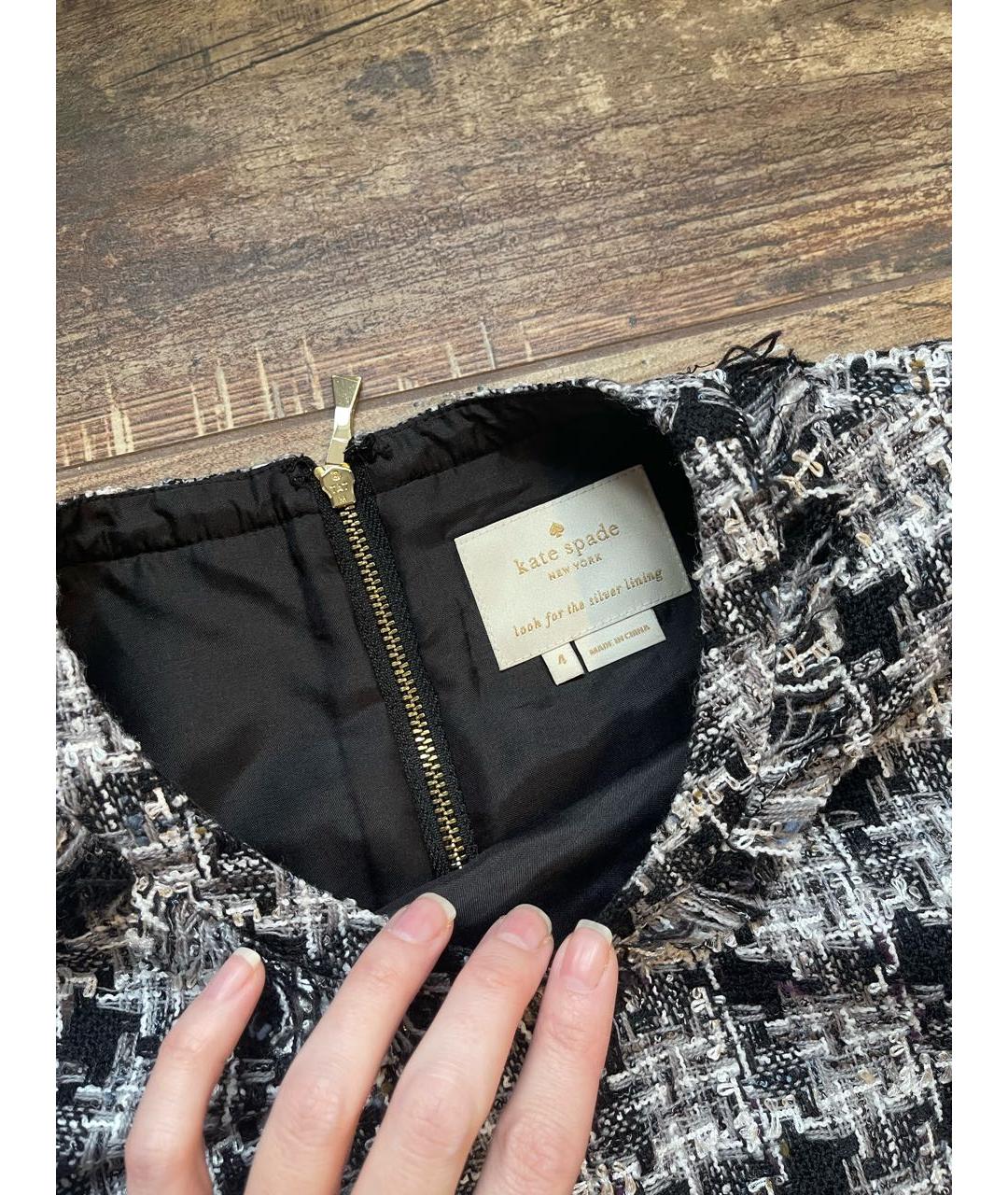 KATE SPADE Твидовое повседневное платье, фото 6