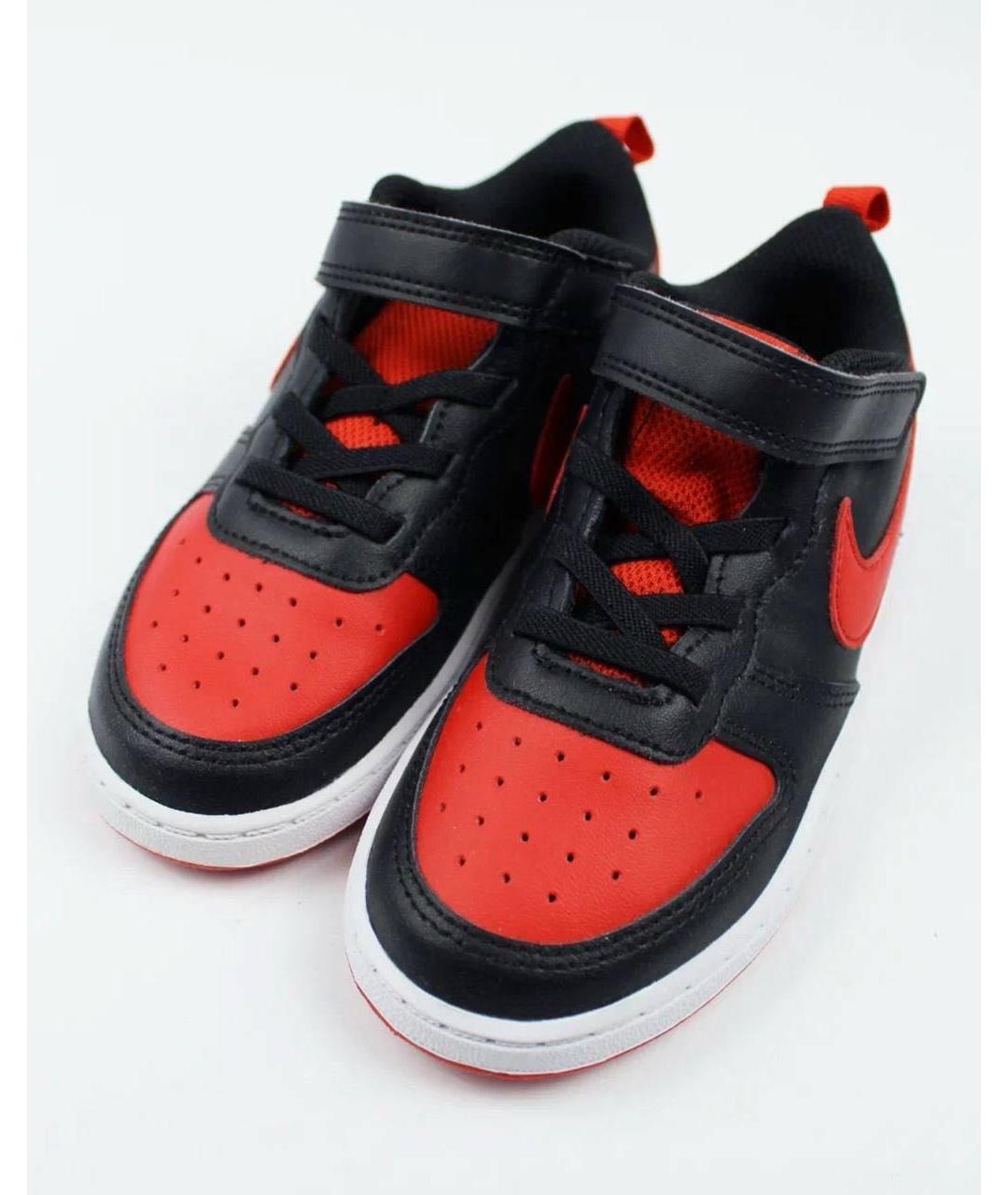 NIKE Красные кожаные кеды, фото 2