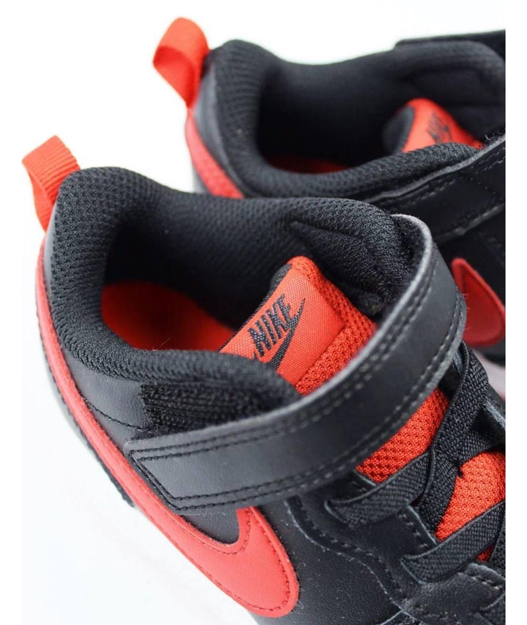 NIKE Красные кожаные кеды, фото 3