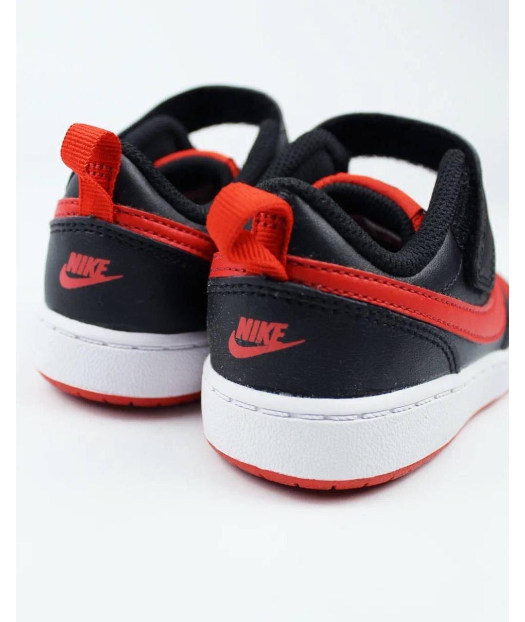 NIKE Красные кожаные кеды, фото 4