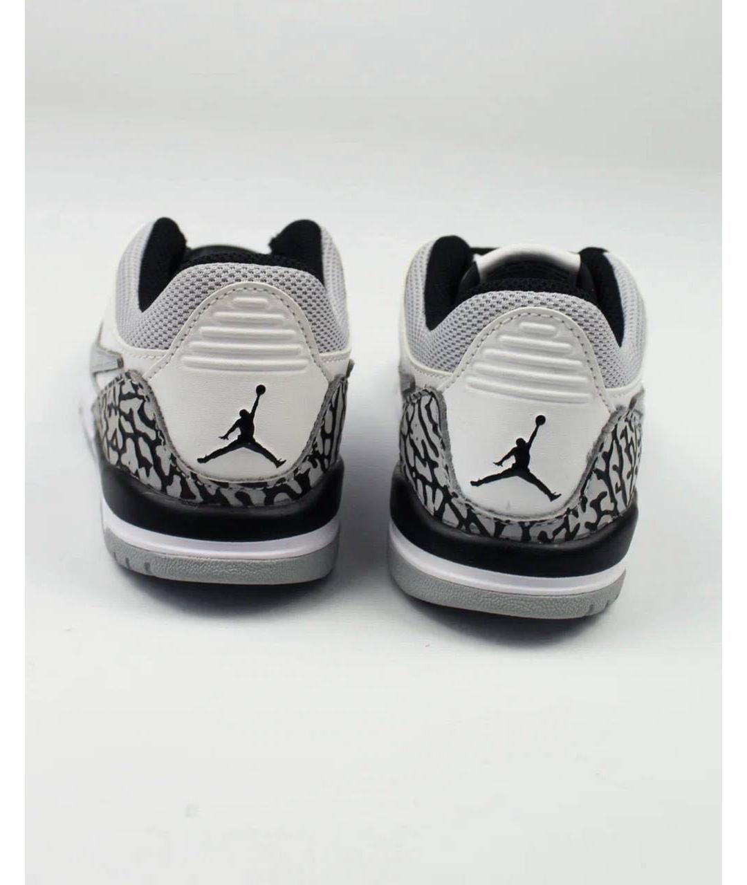 NIKE Серые кожаные кеды, фото 4