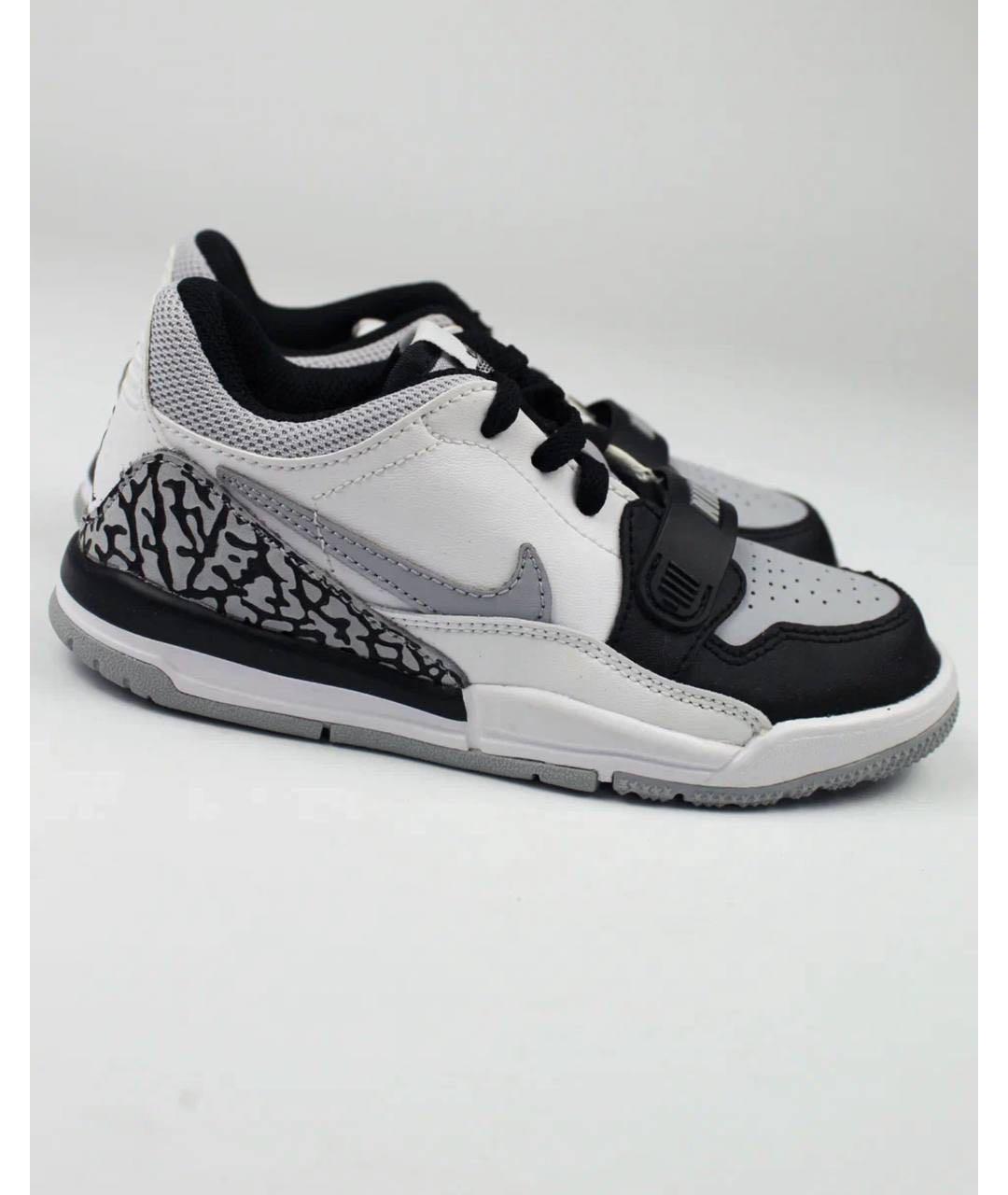 NIKE Серые кожаные кеды, фото 5