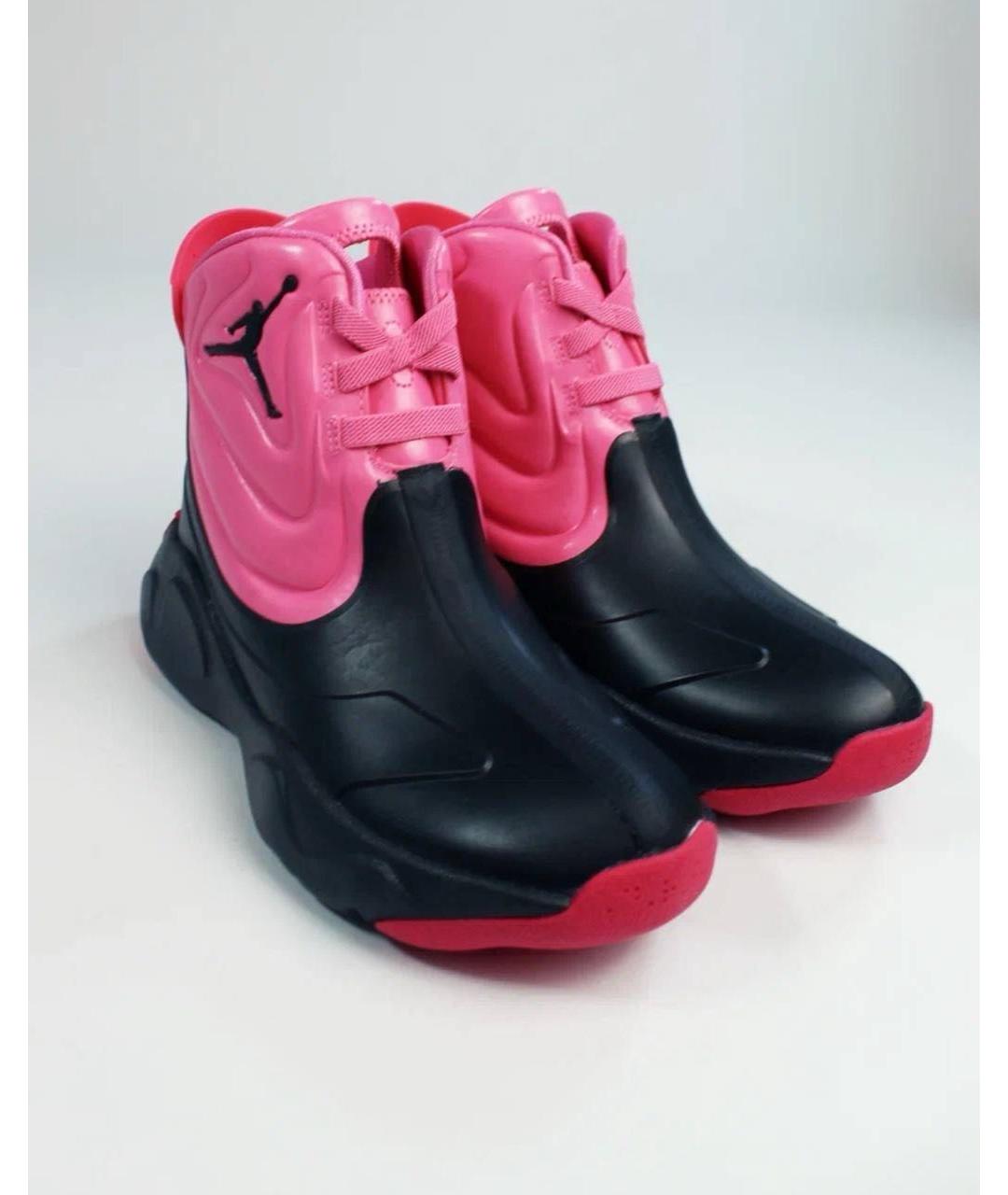 JORDAN Черные резиновые сапоги, фото 3