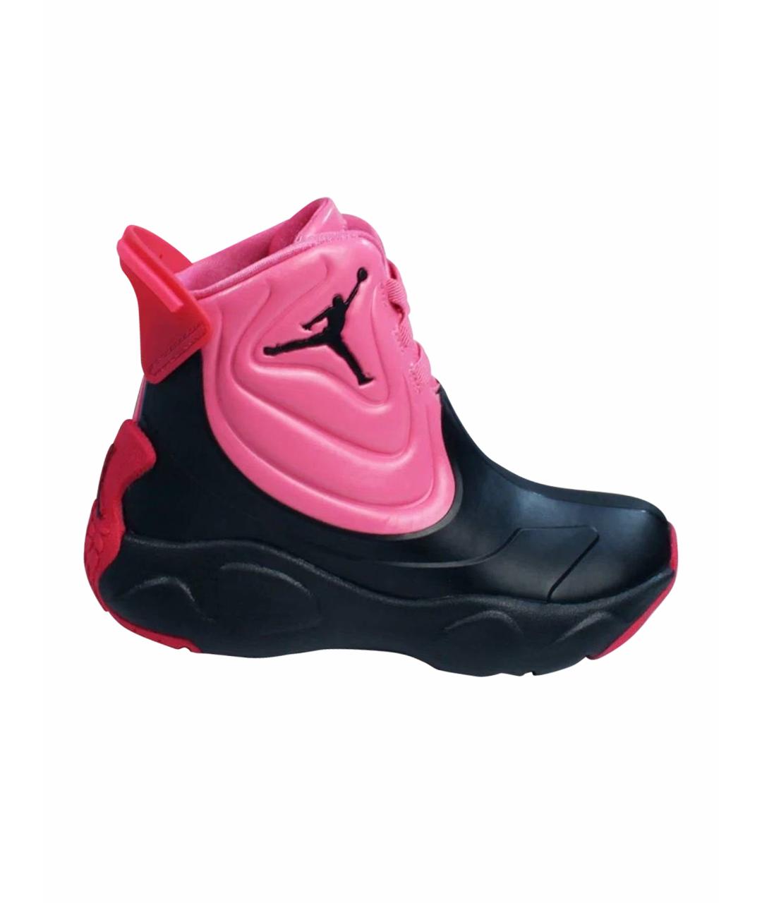 JORDAN Черные резиновые сапоги, фото 1