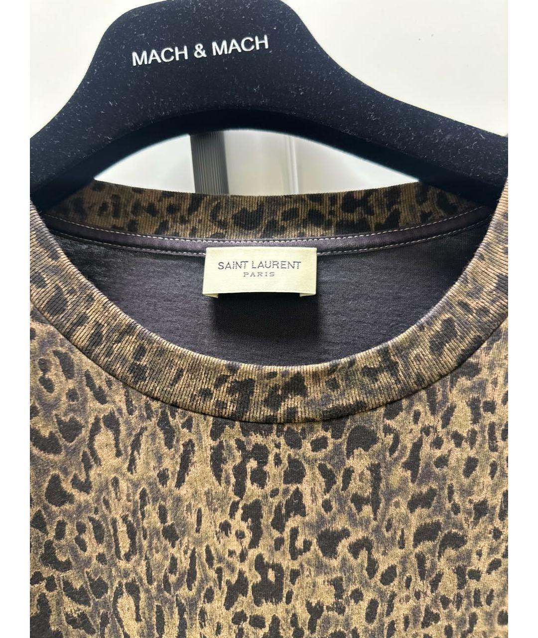 SAINT LAURENT Мульти футболка, фото 3