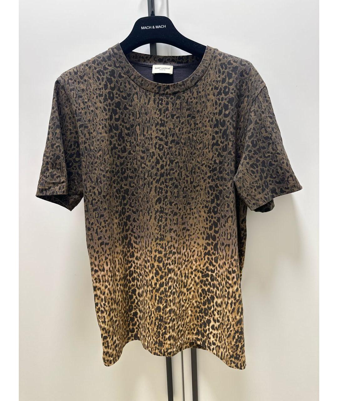 SAINT LAURENT Мульти футболка, фото 2