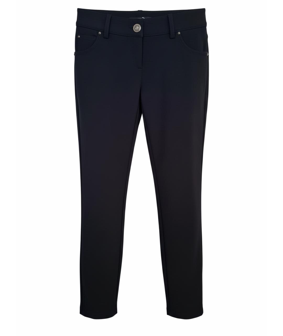 ELISABETTA FRANCHI Черные брюки узкие, фото 1