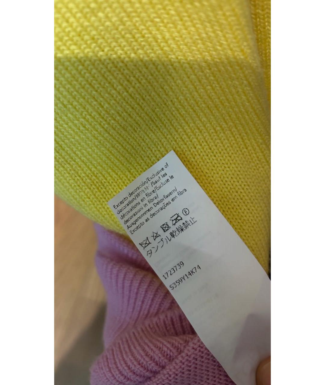 LOEWE Мульти шерстяной джемпер / свитер, фото 5