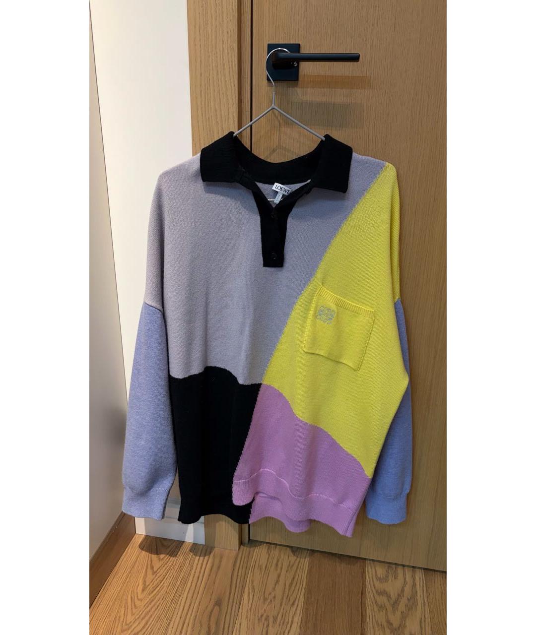 LOEWE Мульти шерстяной джемпер / свитер, фото 9