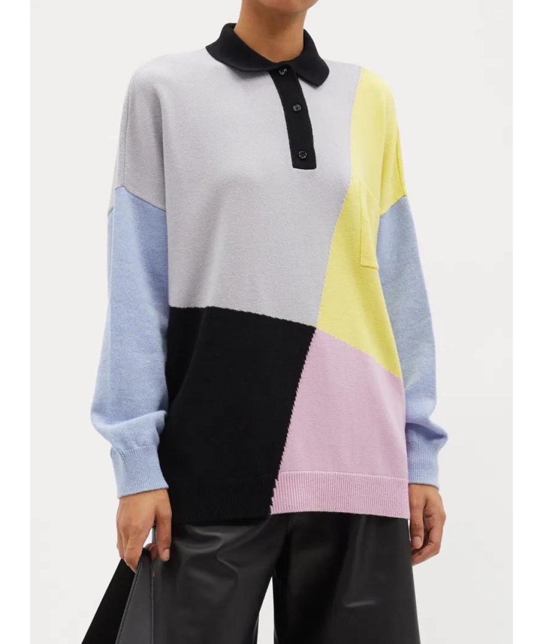 LOEWE Мульти шерстяной джемпер / свитер, фото 7