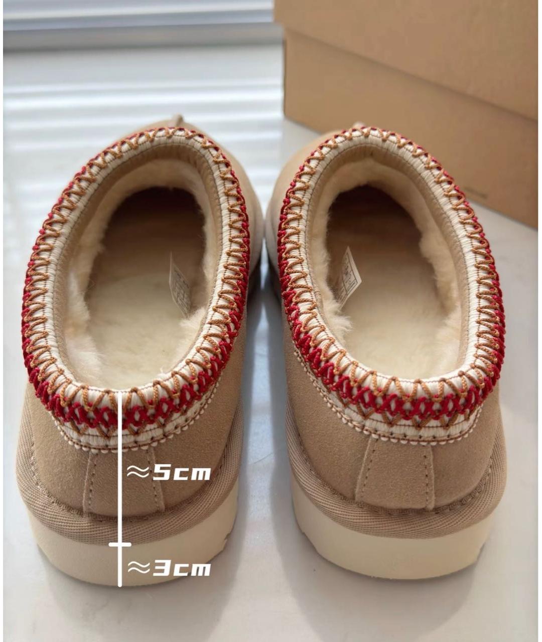 UGG AUSTRALIA Бежевые замшевые ботинки, фото 5