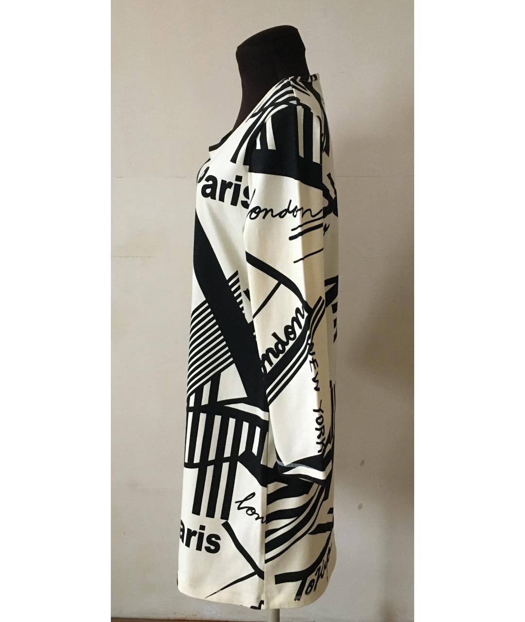 SONIA RYKIEL Желтое хлопковое повседневное платье, фото 7