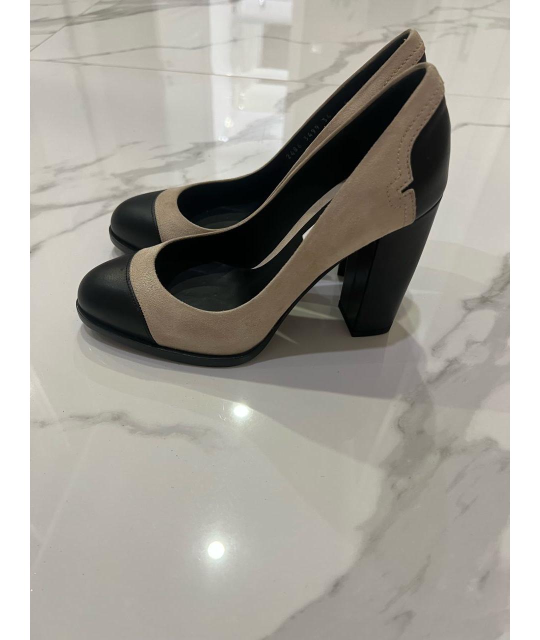 ICEBERG Бежевые замшевые туфли, фото 5