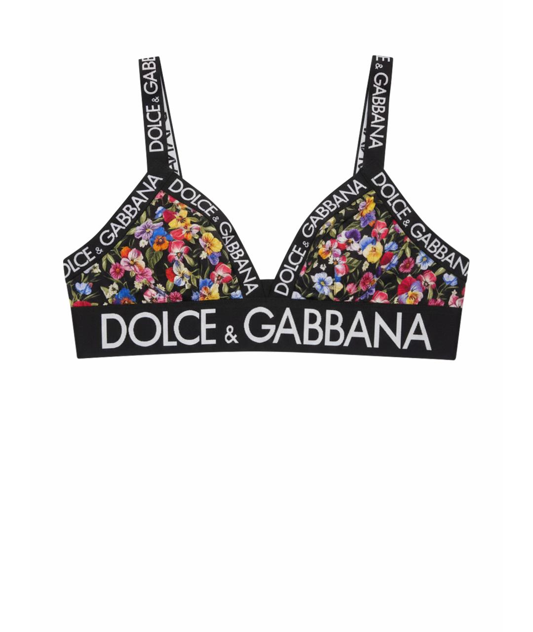 DOLCE&GABBANA Черный бюстгалтеры, фото 1