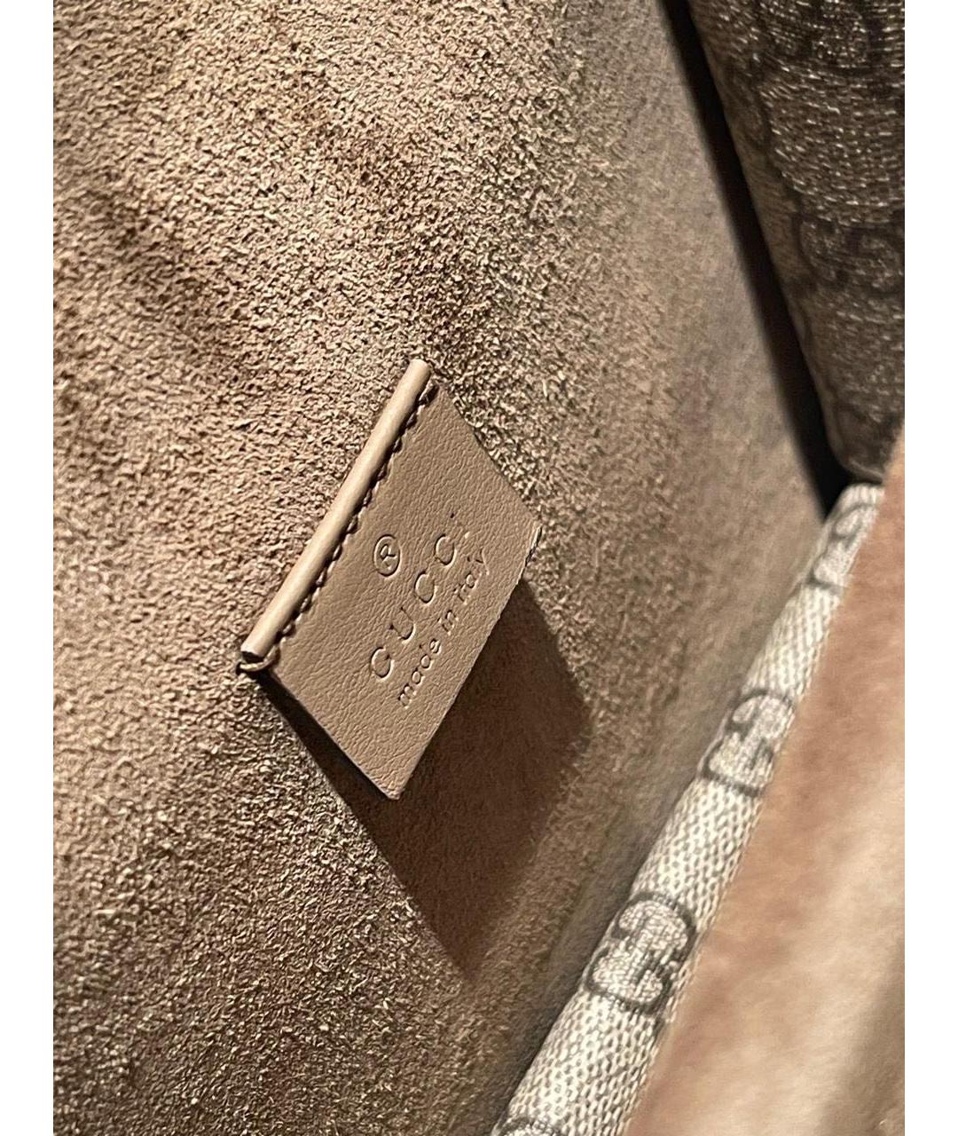 GUCCI Бежевая сумка через плечо, фото 5