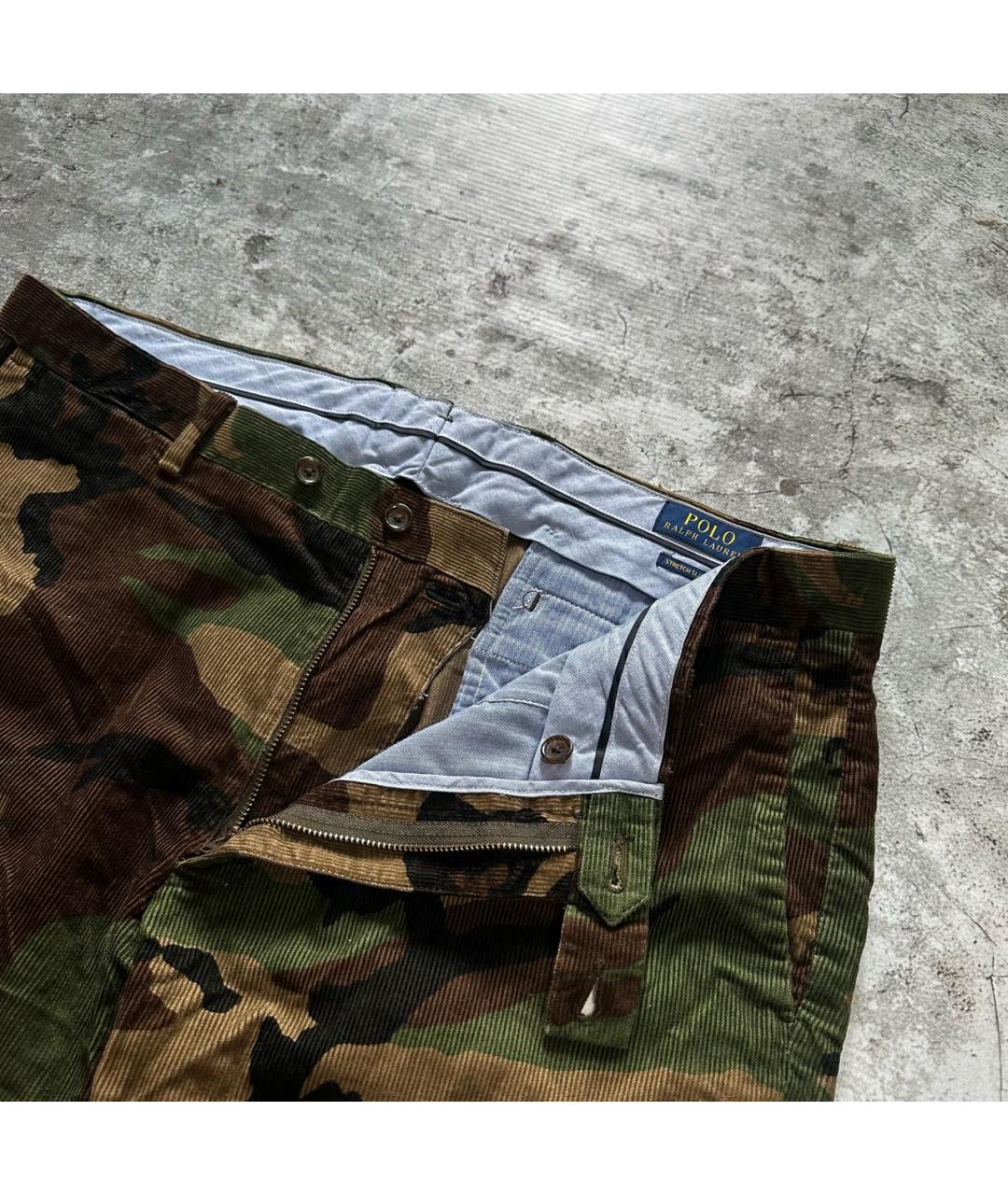 POLO RALPH LAUREN Хлопковые повседневные брюки, фото 3