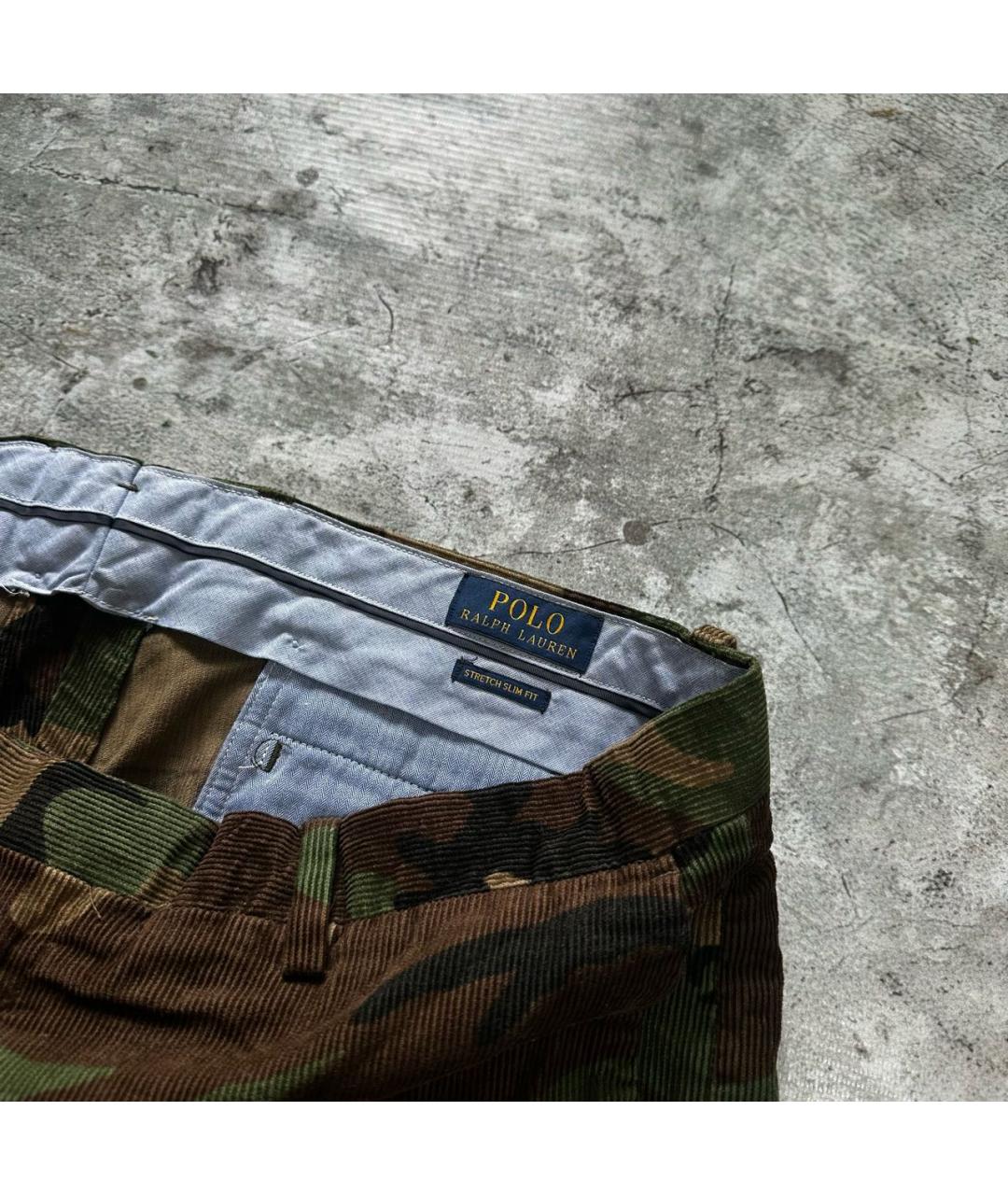POLO RALPH LAUREN Хлопковые повседневные брюки, фото 8